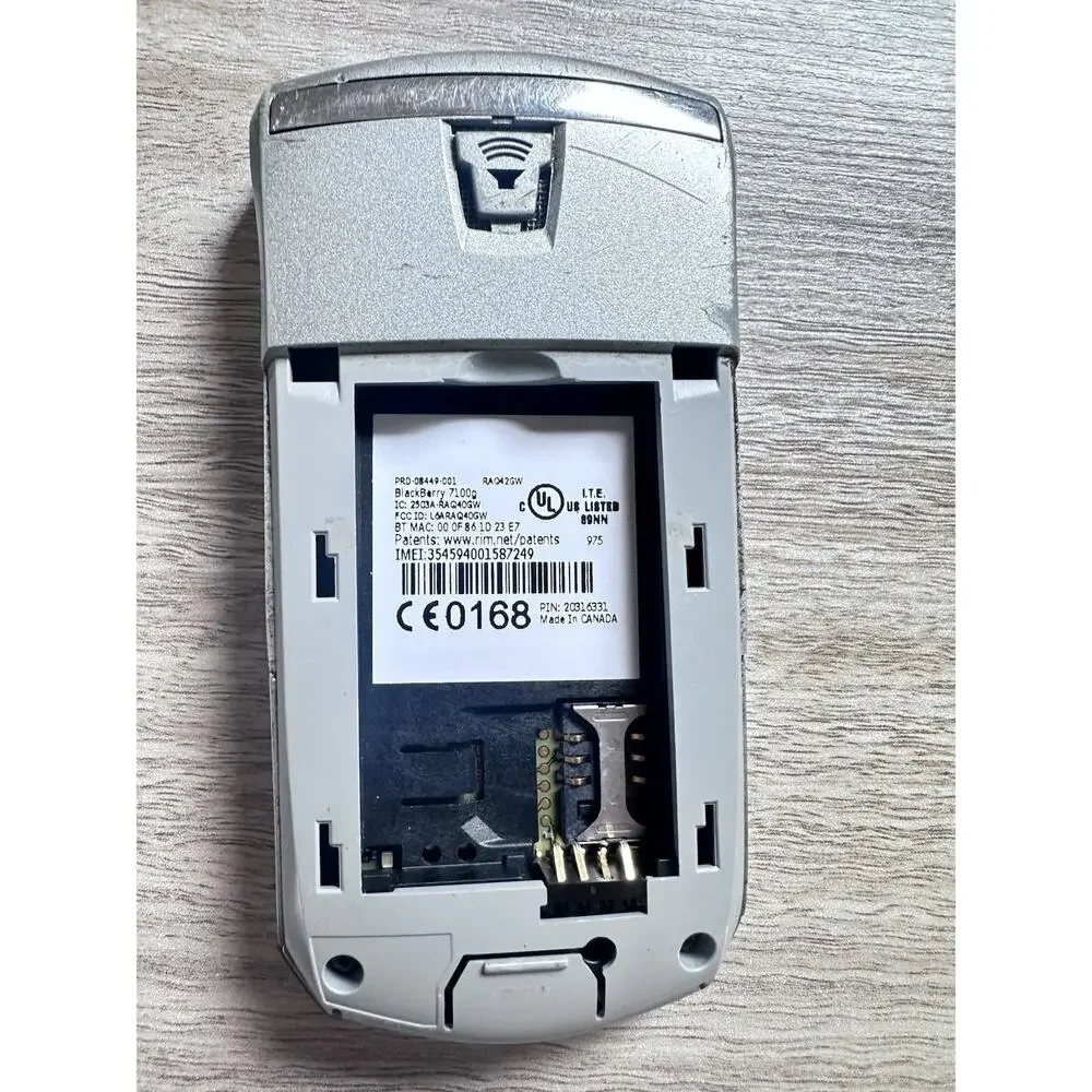 BlackBerry vintage 7100g
